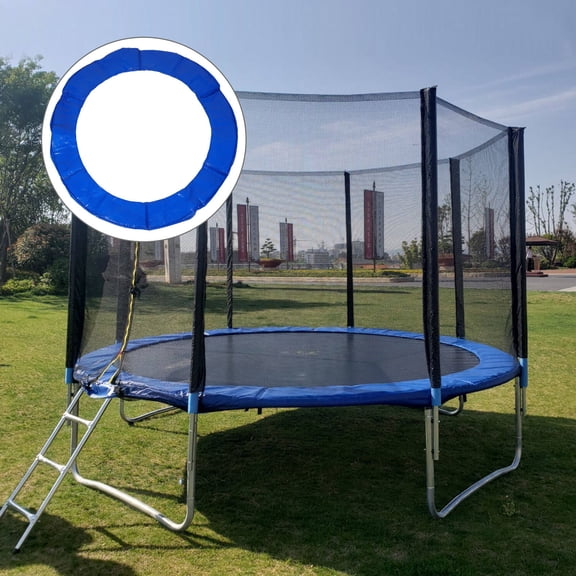 LULULION Trampoline Pad Replacement Blue Pe Foam Safety Cushion for Outdoor Protection