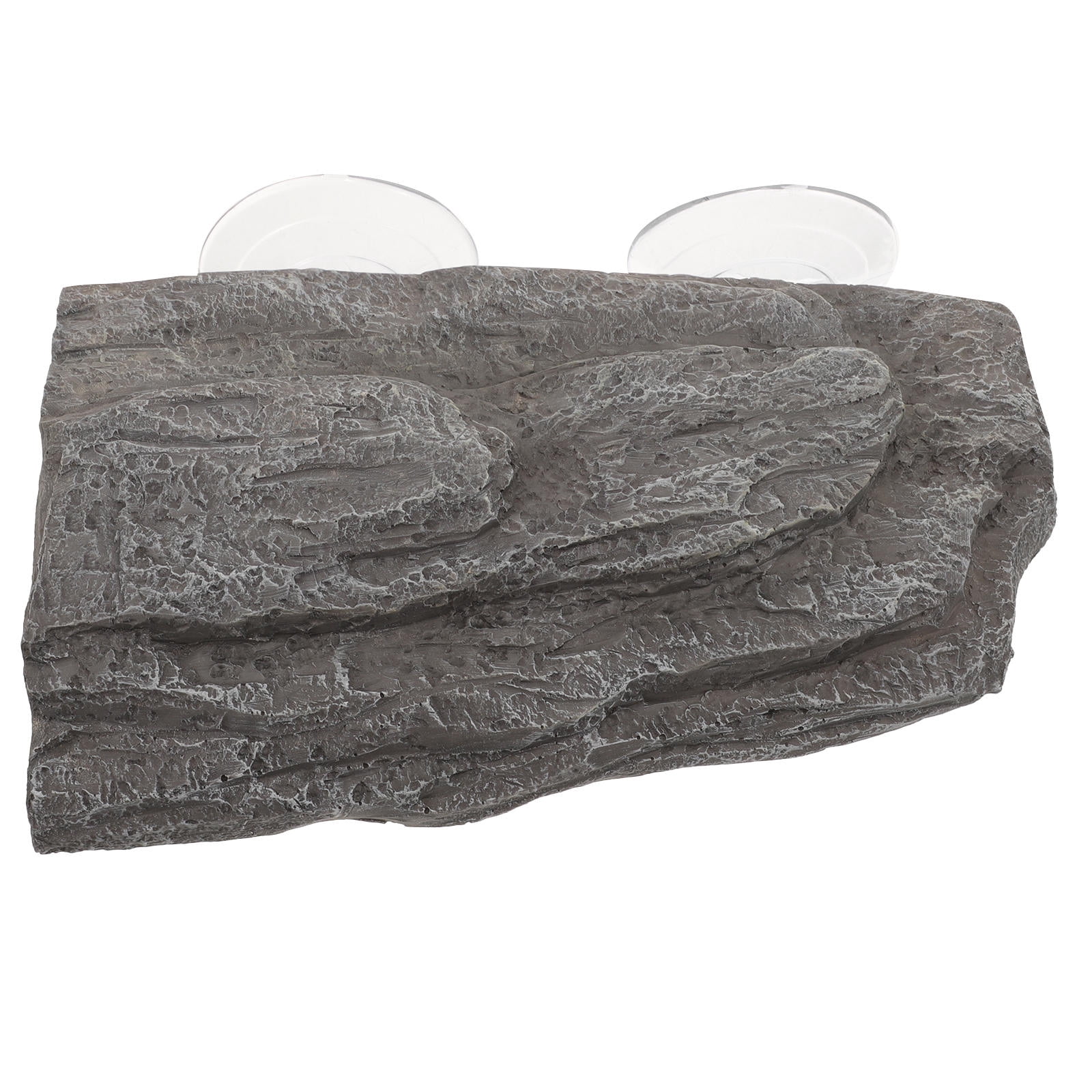 LULULION Dark Grey Resin Turtle Basking Platform for Aquatic Turtles and Reptiles