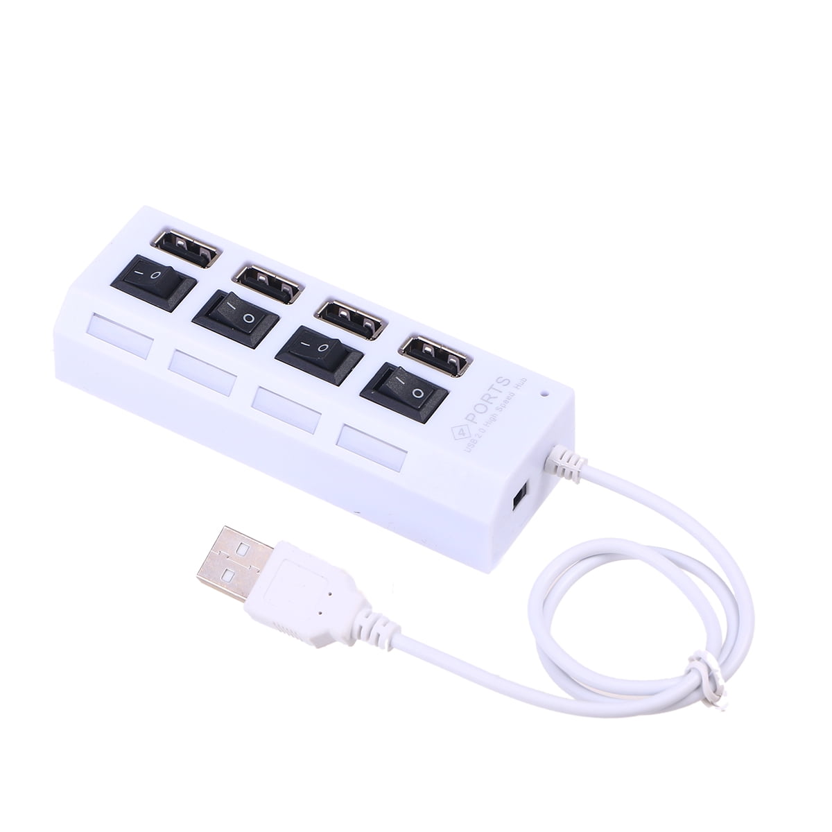 LULULION USB Hub For Laptop Hub White High Data Expansion Portable Use ...