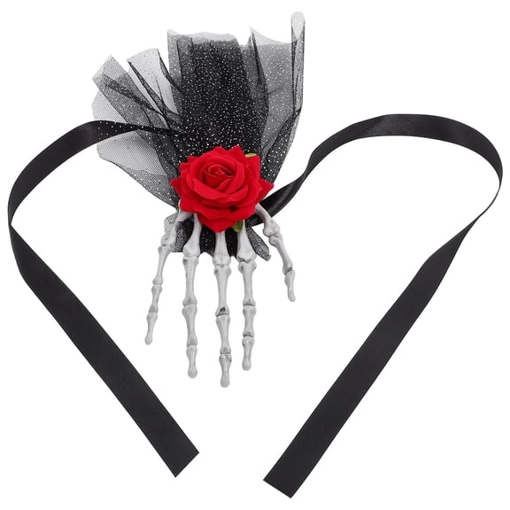 LULULION Veil Headband Rose Headband Multi 1Set Party Accessory Adults