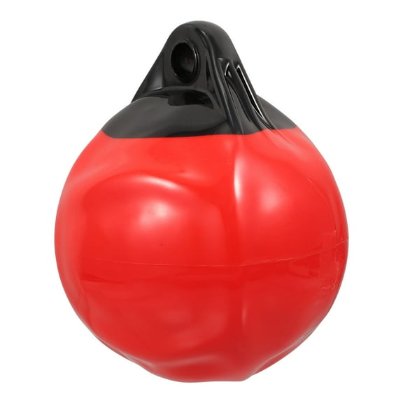 LULULION Yacht Anti Collision Buoy Inflatable Red PVC Material Strong Pressure Resistance