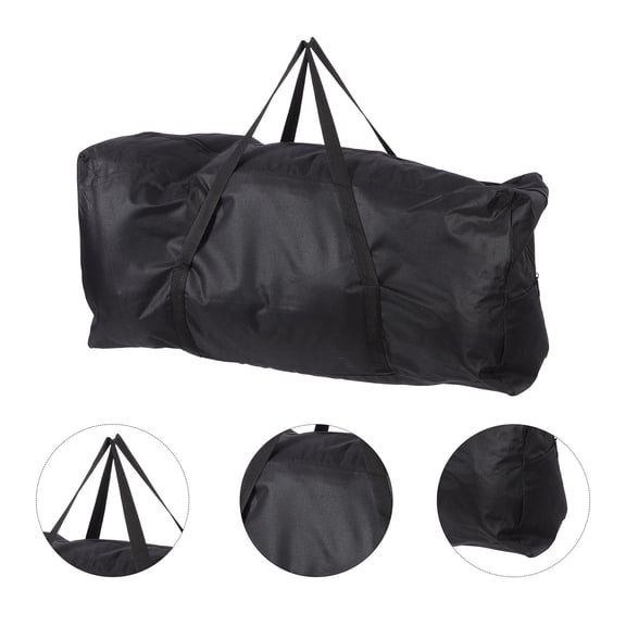 LULULION Barbecue Bag Black Oxford Cloth 1Pack