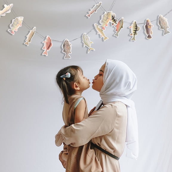 LULULION Assorted Color Banner Paper Material for Birthday Events