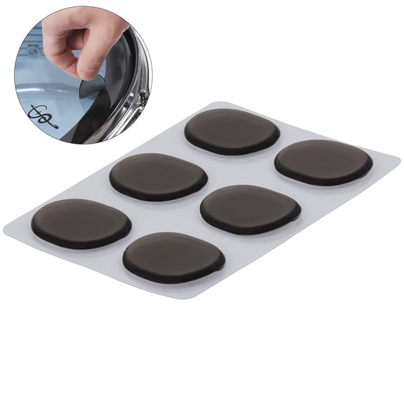 LULULION Reusable Coffee Drum Dampener Gel Pads for Drum Kit Muffling and Cymbal Sound Control