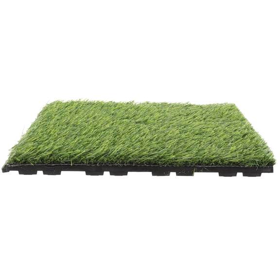 LULULION Simulation Grass Mat Artificial Turf Roll Garden Decor Fake Lawn Mat with Natural Look