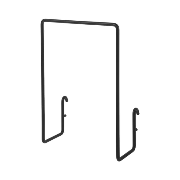 LULULION pegboard shelf Pegboard Rack Iron Black Renters Bathroom 1Pcs