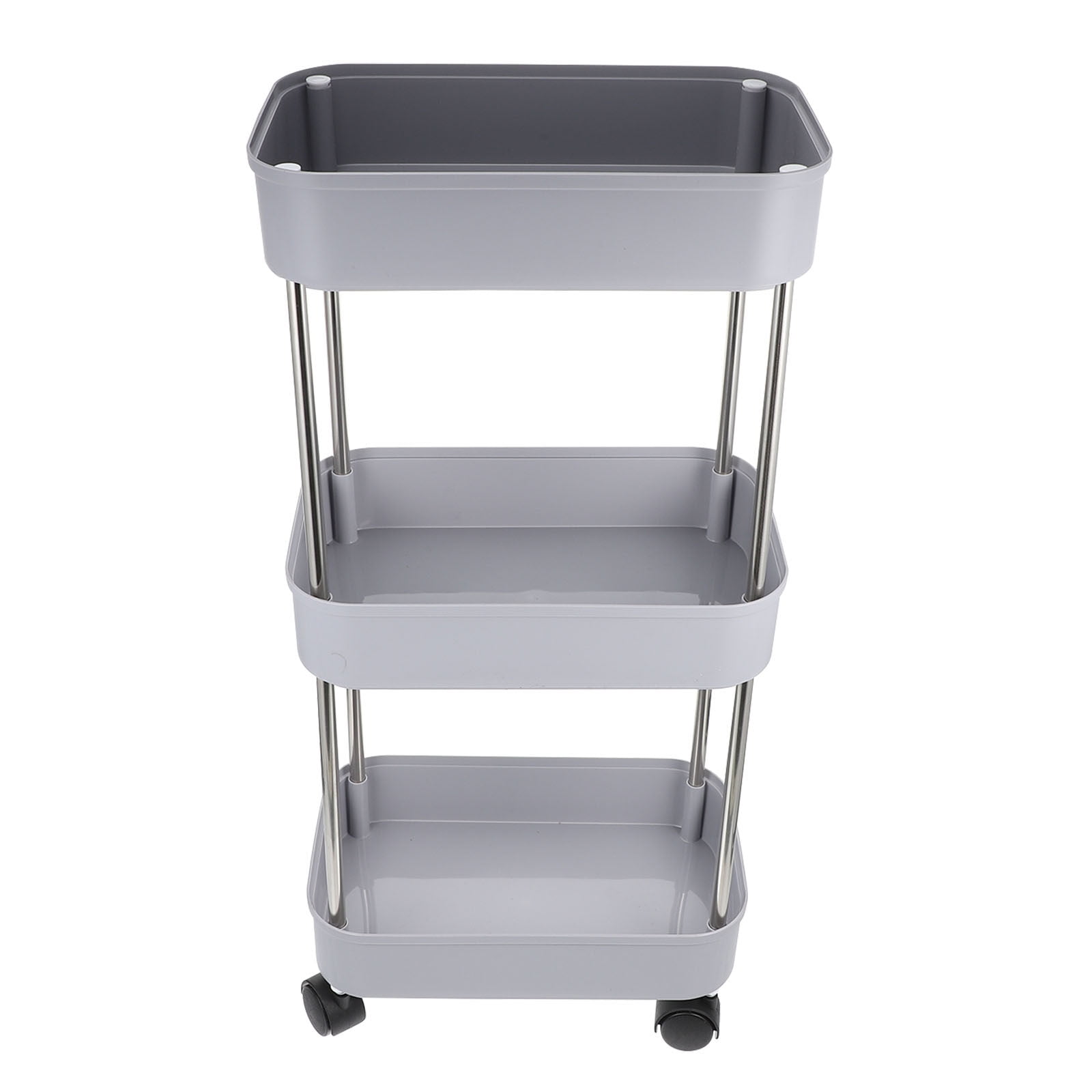 LULULION rack Kitchen Multi-layer Rack Grey Plastic 1 Set - Walmart.com