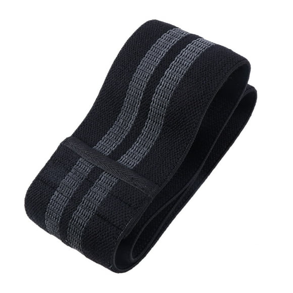 LULULION Stretch Bands Resistance Hip Exercise Bands Black 1Pcs 76 X 3 In
