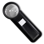 LUMAGNY 5X Magnification Lighted Magnifier | 124mm x 45mm x 24mm | 1.25 3.2 cm Lens | Ultra-Bright LED Light | Compact & Versatile Reading Aid