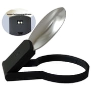 LUMAGNY Tilt-Up Table Top Magnifier | 3X Magnification Power | 2 Ultra-Bright LED Illumination | Ideal for Reading, Collecting, and Educational Purposes