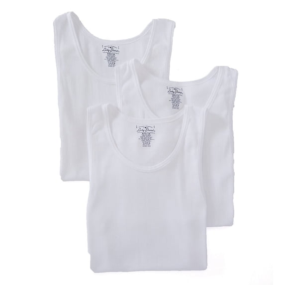 LUMCPT3 Cotton Jersey A-Shirts - 3 Pack