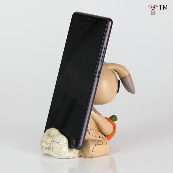 LUMIARTISAN Gothic Rabbit Resin Figurine Desk Decor - Gothic Fantasy Style - Beige