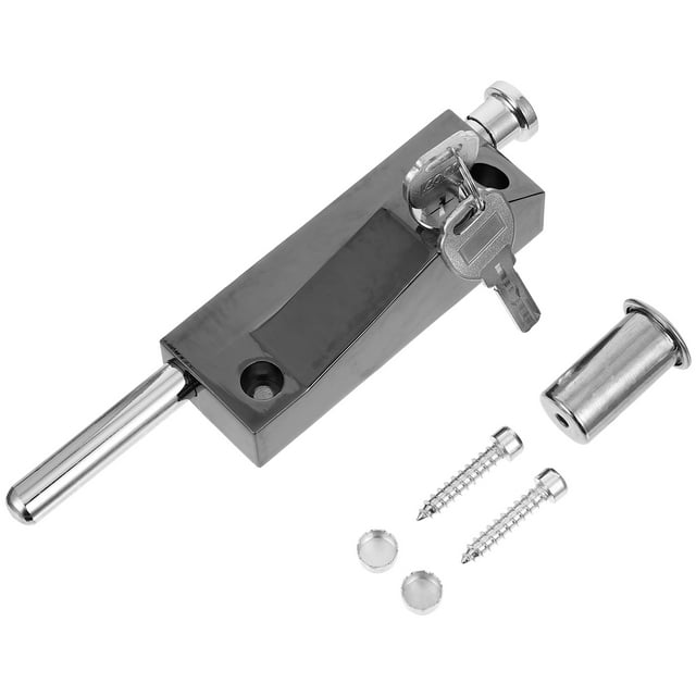 LUMICHY Plug Door Chain Lock Zinc Alloy Spring Lock Revolving Door Lock Door Locks Cable Lock