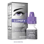 LUMIFY Eye Drops For Redness Relief & Whiter & Brighter Looking Eyes, .08 fl oz(2.5 mL)