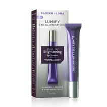 LUMIFY Eye Illuminations Hydra-Gel Brightening Eye Cream, Under Eye Brightener with Hyaluronic Acid & Vitamin C, 0.5 OZ