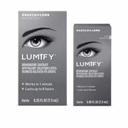 LUMIFY Redness Reliever Eye Drops Kit, 0.25 fl oz and 0.08 fl oz, 2 Bottles