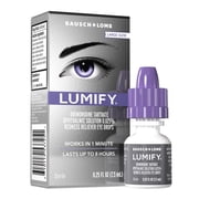 LUMIFY Eye Drops For Redness Relief & Whiter & Brighter Looking Eyes, .25 fl oz7.5 mL