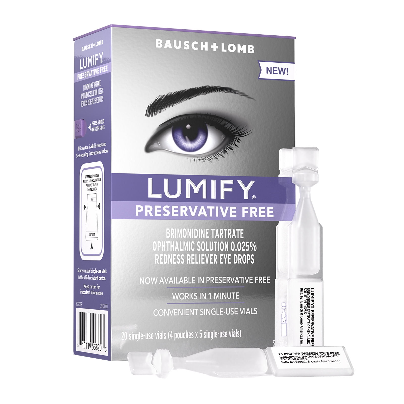 BAUSCH+LOMB LUMIFY 目薬 LUMIFY-Redness-Reliever-