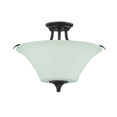 thumbnail image 1 of LUMINANCE F18046-64 Semi Flush Mount Darby 3 Lights Provincial Bronze, 1 of 2