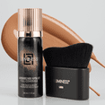 thumbnail image 1 of LUMINESS Airbrush Body Coverage with Self Tanner Brush - Tattoo Cover Up Makeup - Full Coverage Foundation for Face & Body - Water-Resistant, Long-Wear, Natural Radiant Finish, Light Tan, 1 of 12