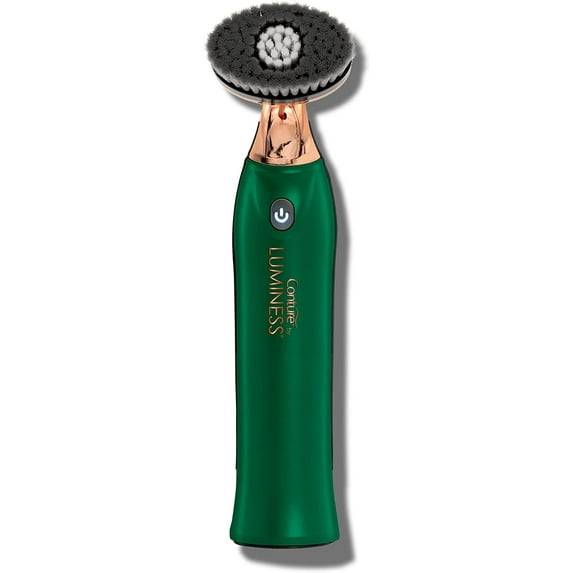 LUMINESS Conture Aerocleanse Facial Massaging Brush, Air Powered Sonic Hair Cleanser