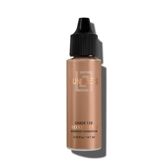 LUMINESS Rose 4-in-1 Airbrush Foundation - Shade 130, 0.50 oz