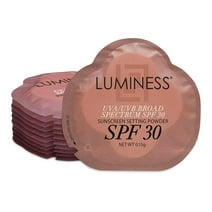 LUMINESS SPF30 Setting Powder Packets 18-Pack - Protect and Set Your Makeup with Sunscreen