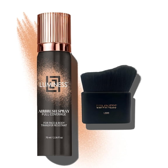 Luminess Airbrush Foundation Makeup, Medium Shade 040 - Lightweight, Full Coverage, Natural Finish, 2.36 fl oz