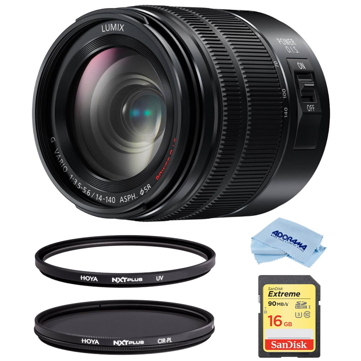 LUMIX G VARIO 14-140mm レンズのみ LUMIX G Vario 14-140mm f/3.5-5.6 II Aspherical Lens for Micro Four
