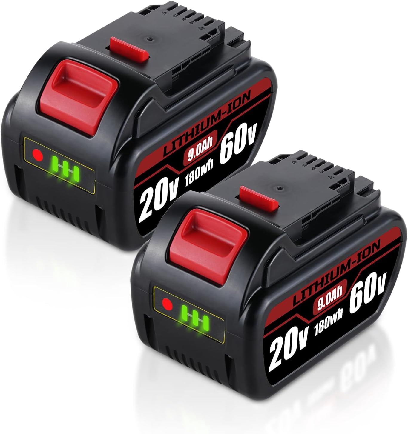 Replacement Battery For DeWalt 60V MAX Tools - 3Ah 60V DCB609 DCB606 DCB612 Compatible, 180Wh