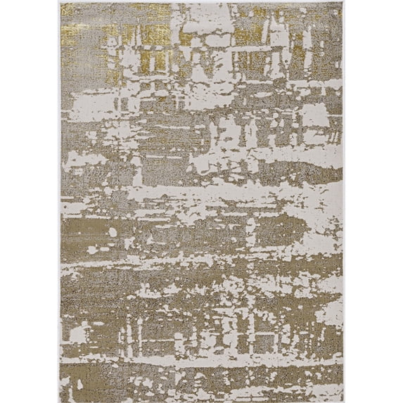 LUNA 7132 33 X 411" - Ivory/Gold