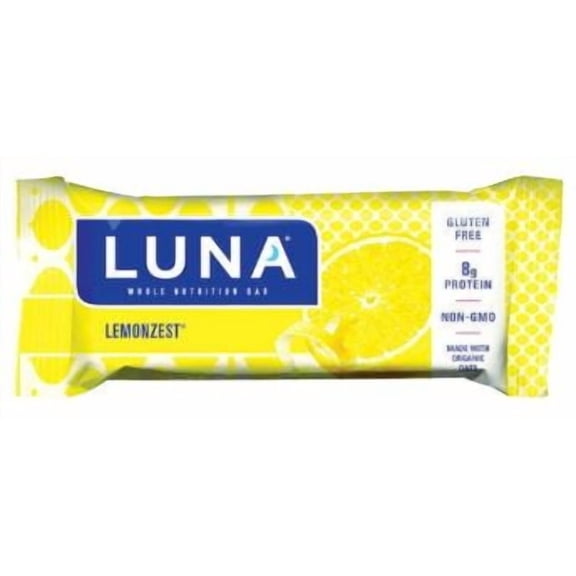 LUNA Bar - Lemon Zest 1.69oz Bar (Pack of 15)