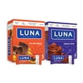 thumbnail image 1 of LUNA Bar - Variety OIF8&nbsp;Pack - Nutz Over Chocolate and Chocolate Cupcake - Gluten-Free - Non-GMO - 8-9g Protein - Made with Organic Oats - Low Glycemic - 1.69 oz. (12 Count), 1 of 3