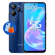 Lunar Eclipse L1 5G Unlocked Smartphone, 128GB, 6.79, Aura Blue ,Fast Charging, AI Camera
