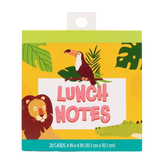 LUNCH NOTES JUNGLE A