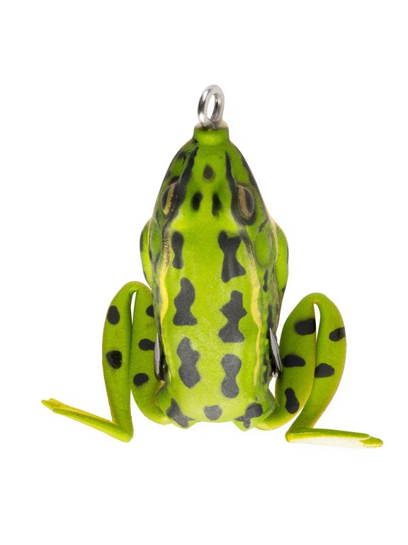 Frog Lure for Bass Fishing | Pocket Frog Lure 1.75 Inch | Topwater Fishing Lures with Weedless Hooks for Trout, Pike in Saltwater and Fresh water