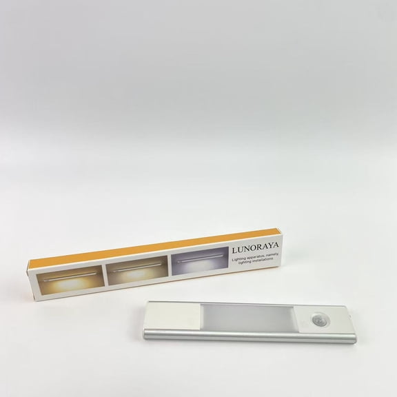 LUNORAYA Lighting apparatus, namely, lighting installations,Under Cabinet Lighting Rechargeable - 3 Color Temps&5 Level Brightness, Super Bright, 4 Modes