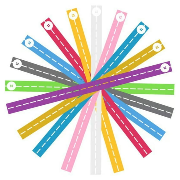 LUODU 10pcs Clothes Storage Elastic Band Clothes Pants Folding Organizer Wardrobe Drawer Suitcase Organizer Towel Quilt Organizer Elastic Band