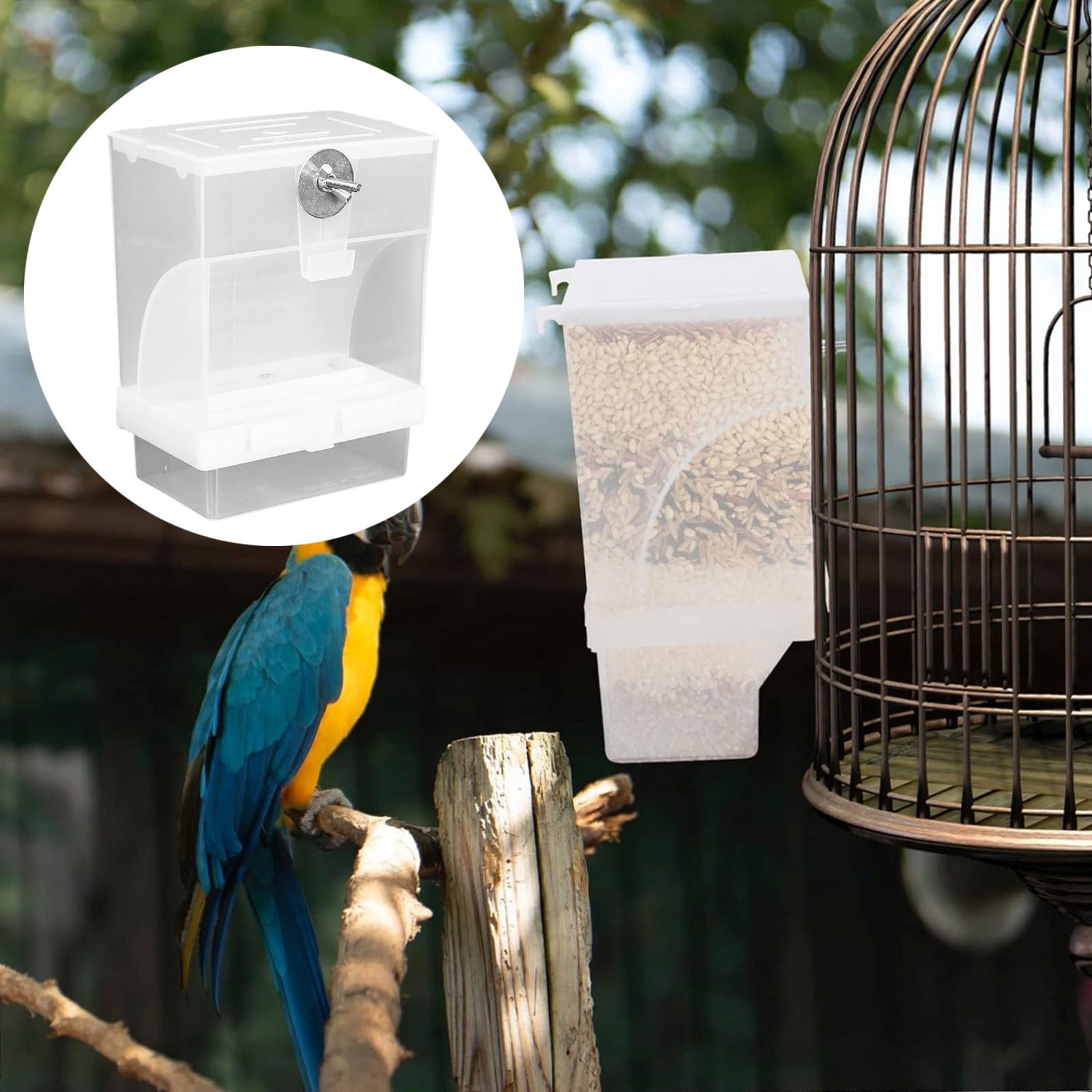 LUODU Automatic Food for Cats Divisor Pet Speak Pig Food Dish Smart Dog