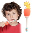 LUODU Cartoon Children Toothbrush Soft Hair Silica Gel Cute Teeth