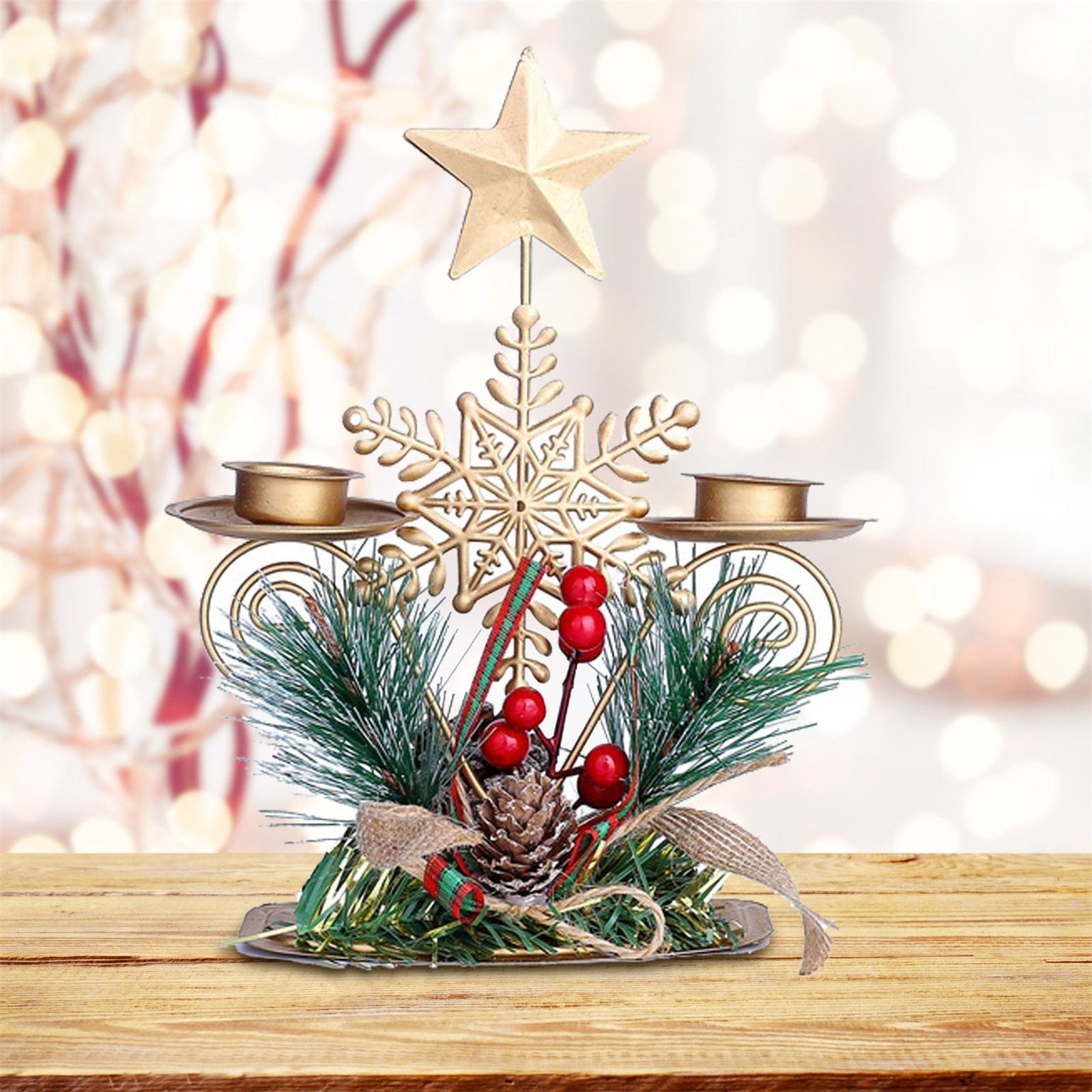 LUODU Crutches Ornament and Ornament Hang Loose Ornament Glass