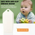 LUODU Door Stop Rubber Flexible Door Stop Wedge 3Piece Child Lock