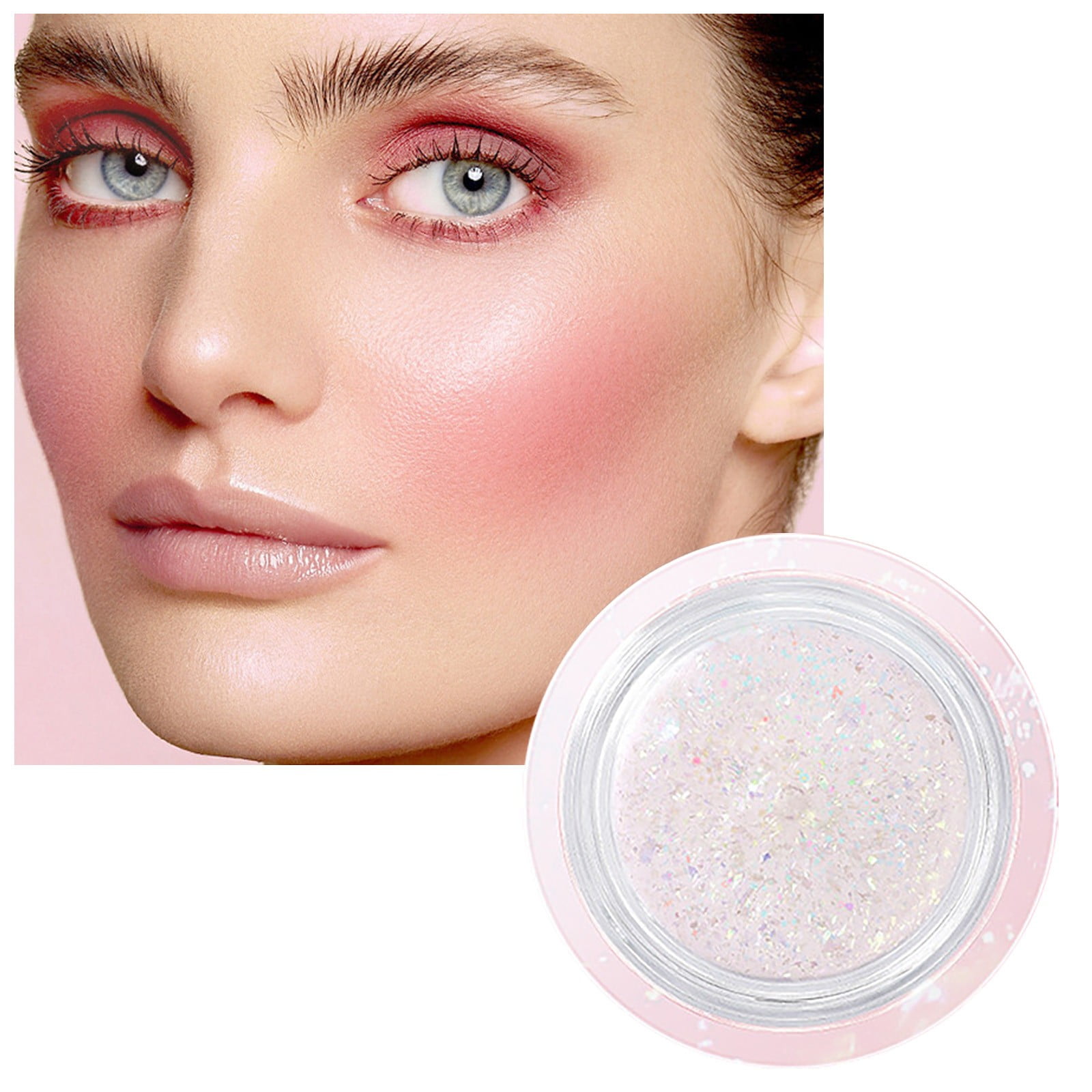 LUODU Face Highlighter Stick Concealer Korean Make up Product Vintage