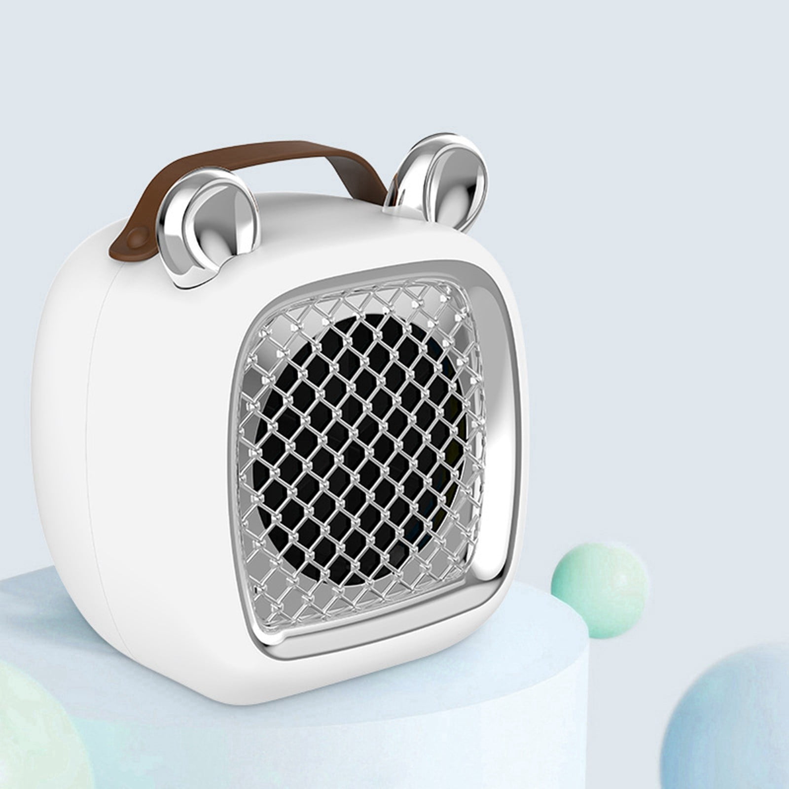 LUODU Fireplace Fan Stove Parts Glass Top Battery Powe Tent Heater