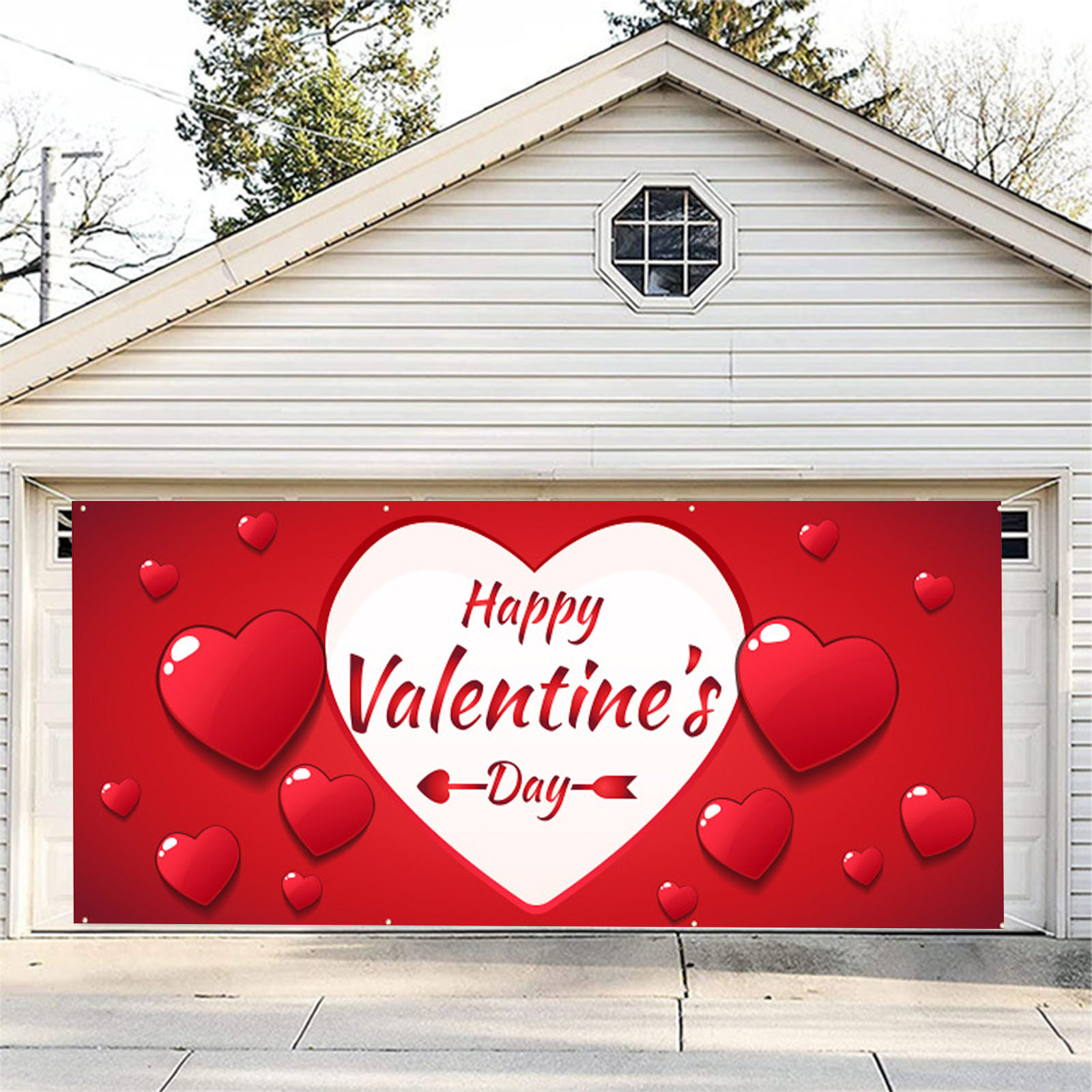 LUODU Flags Referee Easter Banner for Fireplace Couplets Chinese New