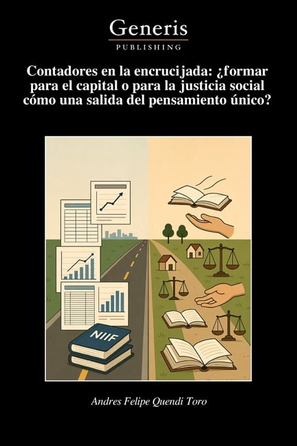 Contadores en la encrucijada: ¿formar para el capital o para la justicia social cómo una salida del pensamiento único?, (Paperback)