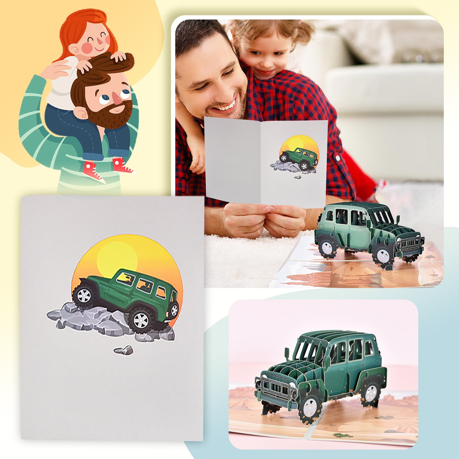 LUODU Jcop40 Blank Cards Birthday Cards for Inmates Valentines Day