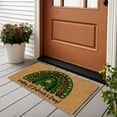 thumbnail image 1 of LUODU Let The Shenanigans Begin Doormat Irish Festival Housewarming Gift Door Mat Closing Gift Irish Festival Decor Welcome Mat, 1 of 6