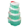LUODU Lunch Containers for Hot Food Clear Organizers and Storage Baking