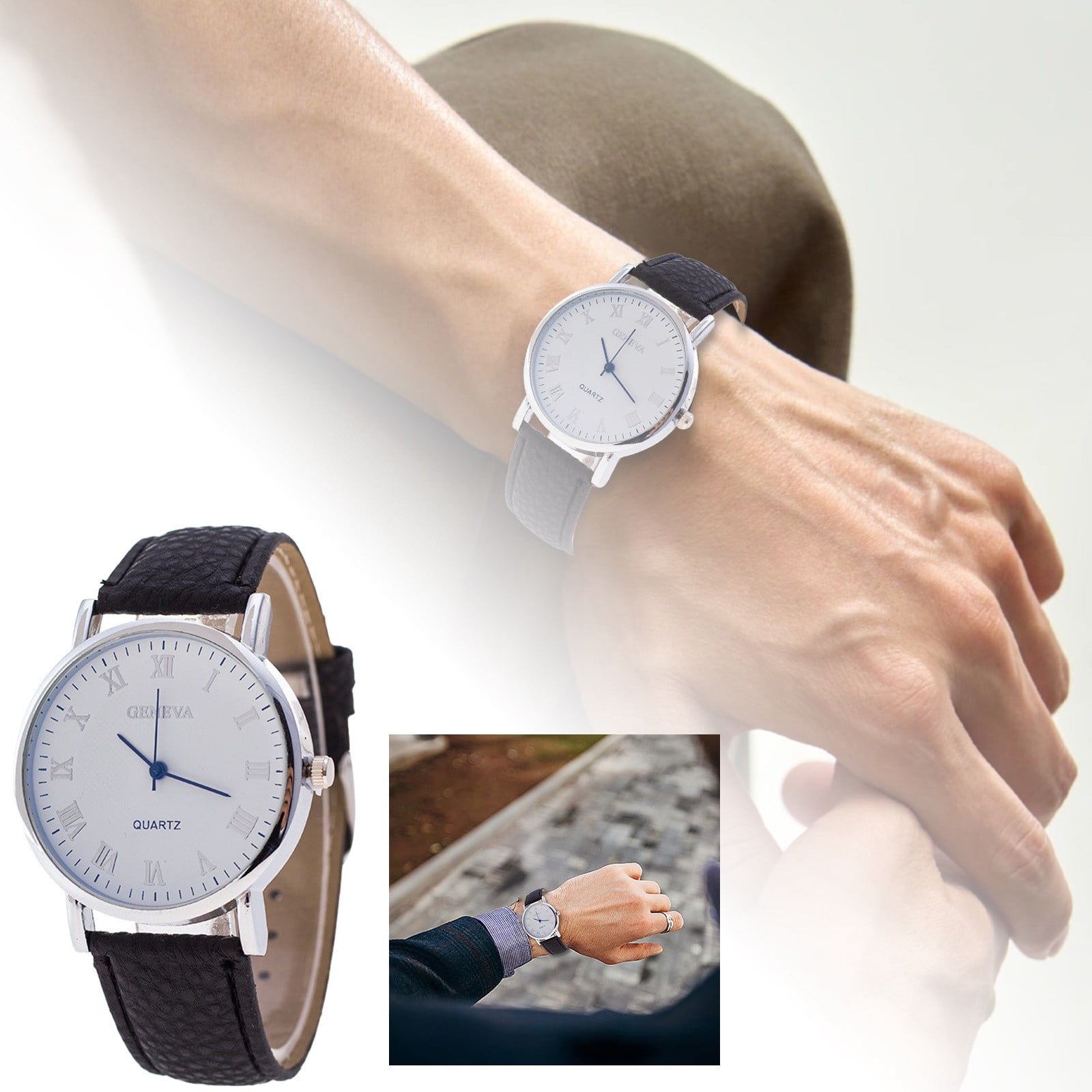 LUODU Mens Calculator Watch Mens Digital Watch Large Display Digital